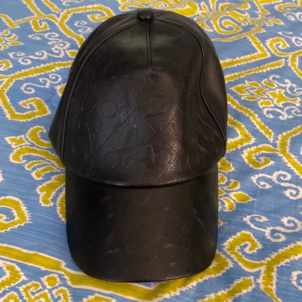 Walt Disney World 50th Anniversary Faux Leather Baseball Hat